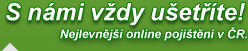 Nejlevnější online pojištění v ČR